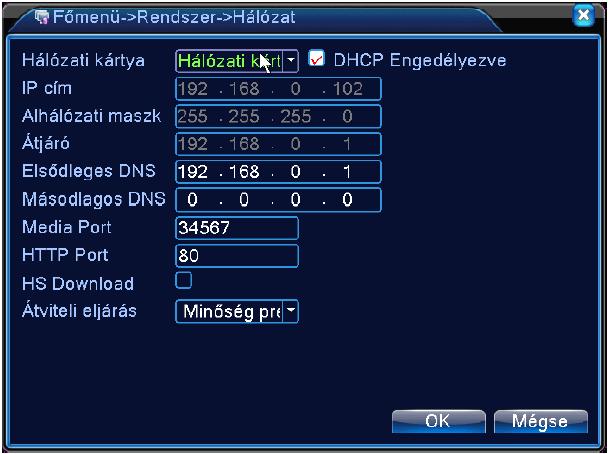 Routerben a DMZ mód kikapcsolása (ez akkor igaz, ha a rögzítő IP címére (router portra) ezt engedélyezték.) a. Keresse meg a DMZ módot az otthoni router menüjében és kapcsolja ki.