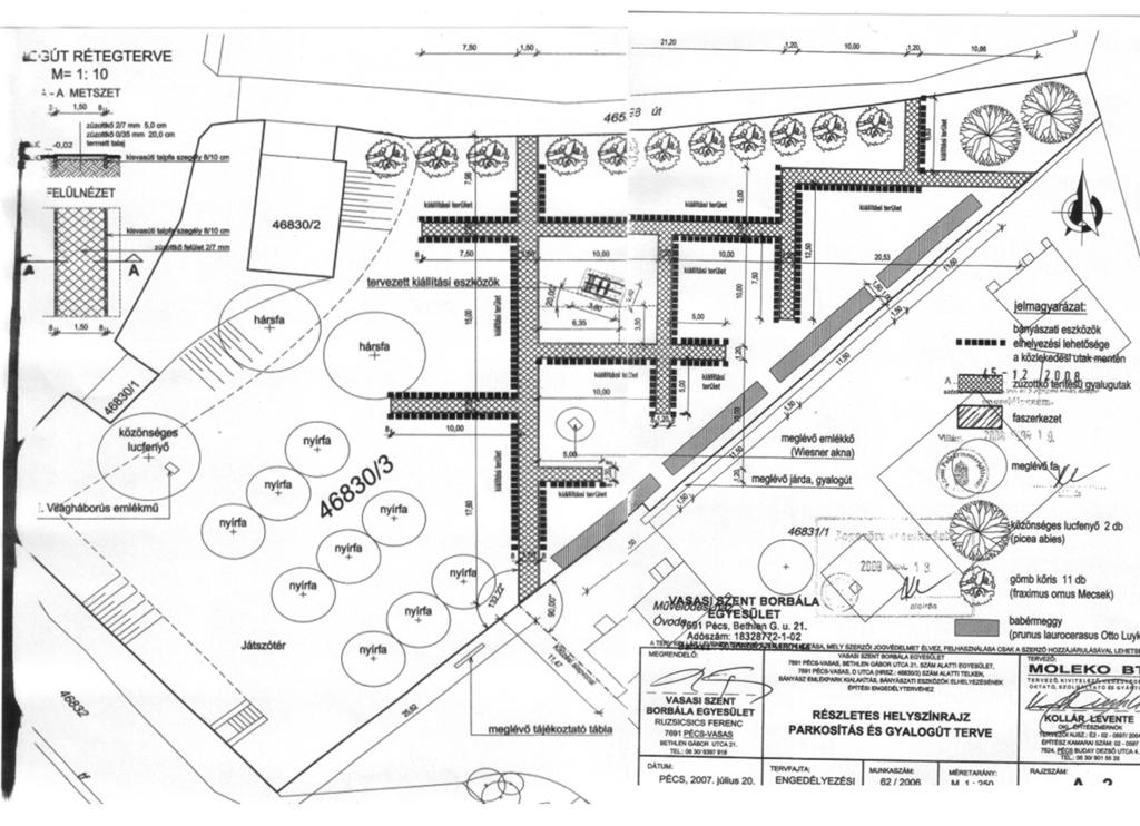 5.15-1. SZENT BORBÁLA EMLÉKPARK, a Bányászotthon mellett A Bányász Útikalauz 122. oldalán az 5.15. pontban már jeleztük, hogy az emlékpark kialakítás alatt van.