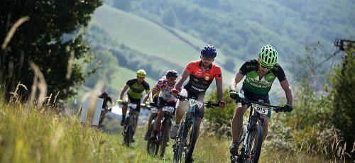 Bilogorska biciklistička staza/ Bilogorai kerékpárút / Bilogora bicycle road 14 km; od mjesta Mala Črešnjevica do mjesta Sedlarica.