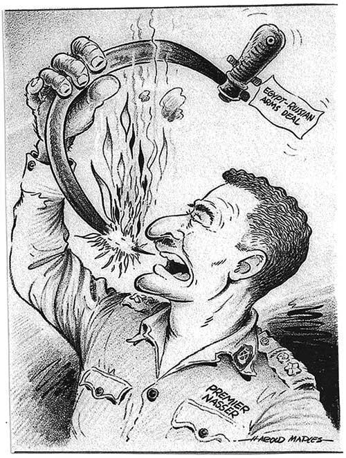 Vicky: For Egypt 'Neutralism' meant receiving arms from the West and from the East at the same time!