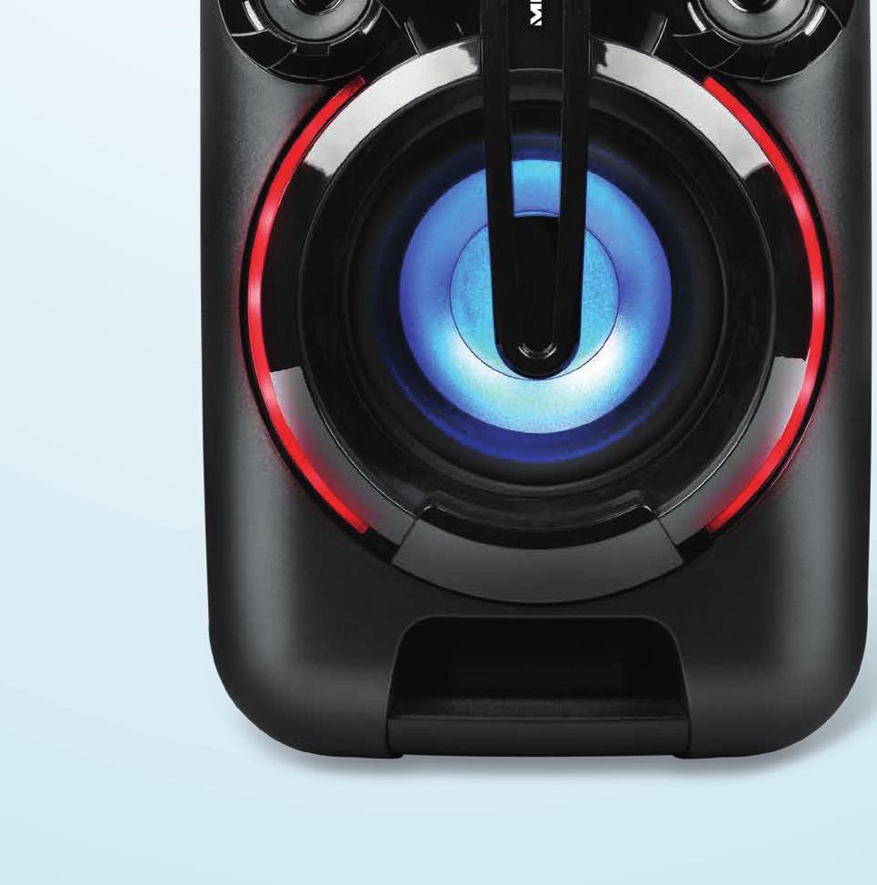 SOUNDSYSTEM PORTATILE CON BLUETOOTH