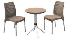 75x70x79 sofa: 128x70x79 table/stół: 77x57x42 120x82x62 CCU65 CCU195