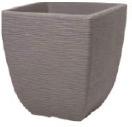 5 CCU504 homok CCU507 Cotswold Planter 33cm Tall Square 36L sötétbarna homok