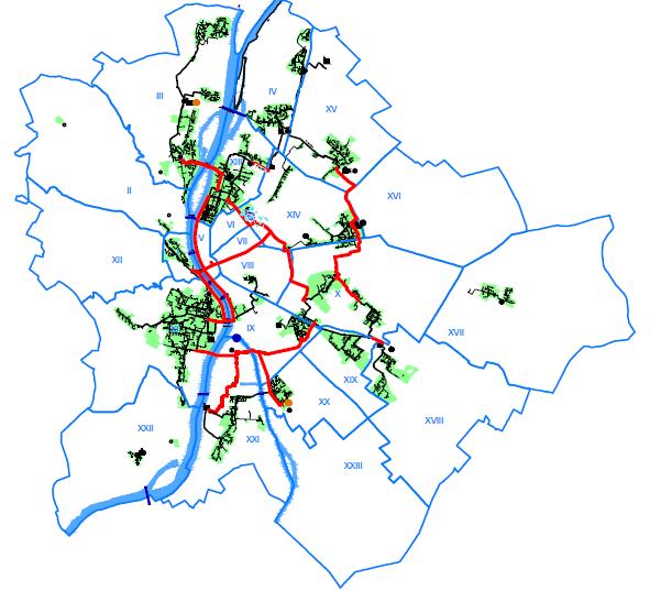 Új Szennyvíziszap- és Hulladék-hasznosító Erőmű (HUHA II) létesítése Budapesten Szempont rendszer - fókusz pontok: Több alkalmas(nak látszó) telephely Jelentős volumenű elérhető távhőpiac HUHA I