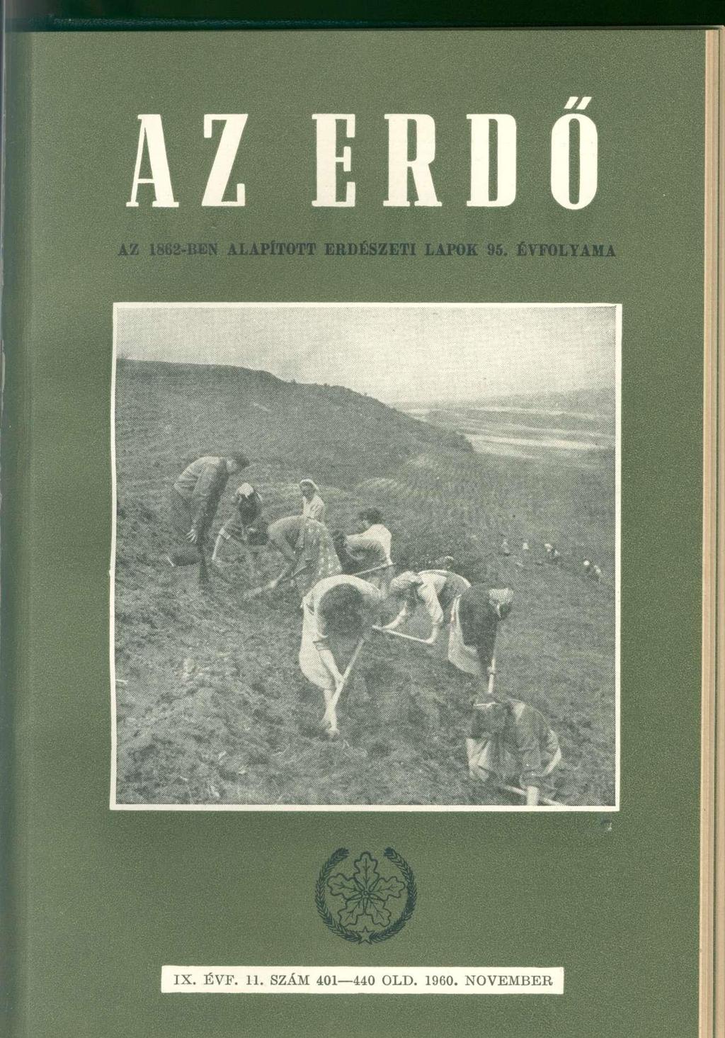 AZERDO ALAPÍTOTT ERDÉSZET I LAPO K 95.
