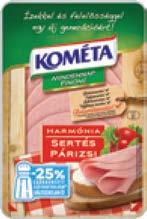 392 /1 kg) HARMÓNIA PÁRIZSI szeletelt, 150 g (1.993 /1 kg) ár: 299 2 db : (1.752/1.