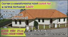 8 IngAtlAnbörze eladó és kiadó ingatlanok Csorna Ifjúsági lakótelepen, 74 m2 - es felújított téglaépítésű társasházi lakás eladó. Érdeklődni: +36-30/569-3731-es telefonszámon.
