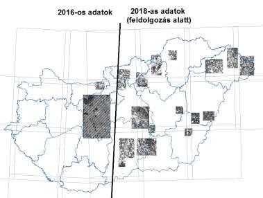 190 A vizsgált területre eső kérelmek számának eloszlása 2016-ban