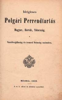 A Liptó vármegyére vonatkozó vallásügyi királyi rendeletek és egyéb jogforrások kivonatainak gyűjteménye 1790-től kezdve 1829-ig. Korabeli, sérült félvászon-kötésben. 173.