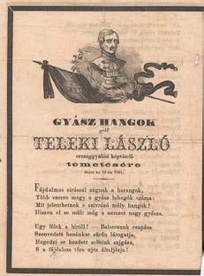 Enyhén foltos darab, hajtogatva. 11. tétel 13. tétel 9. (Toman Caesar): Honoribus illustrissimi ac reverendissimi domini domini Josephi Rudnyánszky.