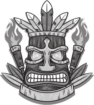 Aku Aku Rum Cocktails Daiquiri Bacardí Carta Blanca 1 Bacardí Carta Blanca Barack Likőr / Peach Liqueur Ananász / Pineapple Menta / Mint Mai Tai Bacardí Carta Negra Bacardí Carta Oro Narancshéj Likőr