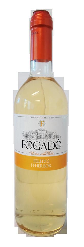 Fogadó száraz Vörös 10% 0,75l Duna Fehér Félédes 10% /2l Duna Fehér Száraz 11% /2l Duna Vörös Félédes 10% /2l Duna Vörös Száraz