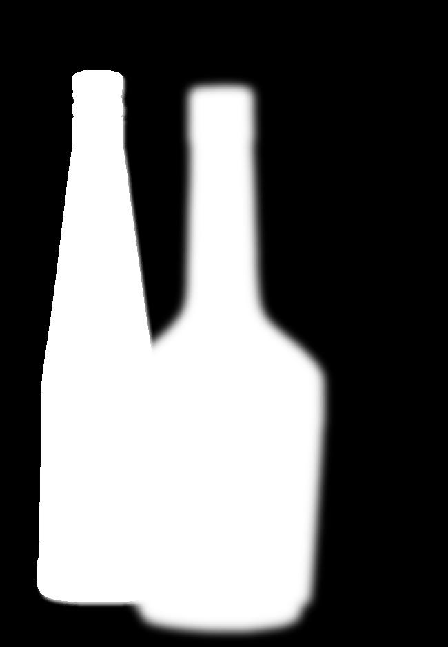 40% 0,7l Captain M White 37,5% 0,7l Malibu 21% 0,7l/ Portoricói Rum