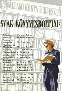 világszínvo na - lú plakátmûvészetünkre 6 jellemzô karakteres, a betûszín-forma dekoratív egységének megteremtésére törekvô komponálásmód az ötvenes, továbbá a hat - va nas évek reklámanyagain is