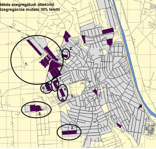g) lakhatás egyéb jellemzői: külterületeken és nem lakóövezetben elhelyezkedő lakások, minőségi közszolgáltatásokhoz, közműszolgáltatásokhoz, közösségi közlekedéshez való hozzáférés bemutatása