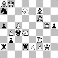 8 Megoldás: 1.c3? [2. e5# (A), e3# (B)], 1... xc3 (a) 2. e5# (A), 1... xc3 (b) 2. e3# (B), de 1... g5!; 1. c3! [2. d4# (C), 2. d1# (D)] 1... xc3 (a) 2. d4# (C), 1... xc3 (b) 2. d1# (D), 1... d5 (c) 2.