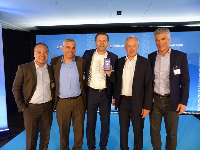 Commercial 5G first in Europe with Swisscom April 17, Swisscom officially launched the first commercial