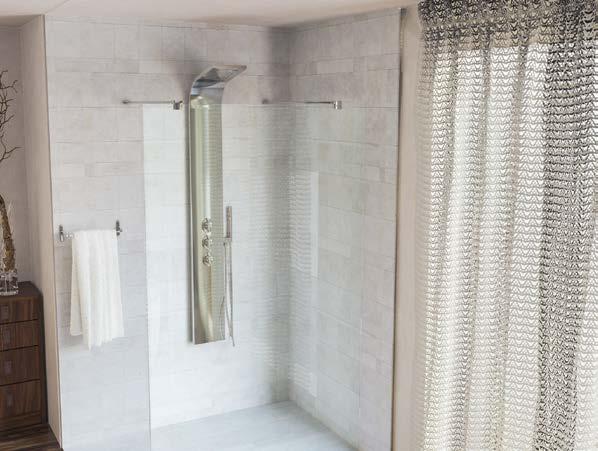 glam zuhanypanel 22 45 160 cm Termékjellemzők rozsdamentes, tükörfényes