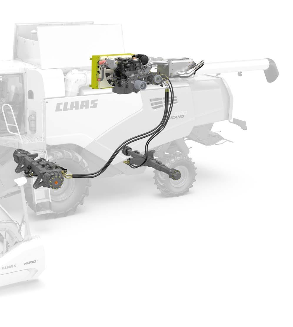 CLAAS POWER SYSTEMS CLAAS POWER SYSTEMS Optimális meghajtás az optimális teljesítményért: CPS A CLAAS gépek fejlesztésekor folyamatosan törekedtük a jobb hatásfok, a nagyobb megbízhatóság és a