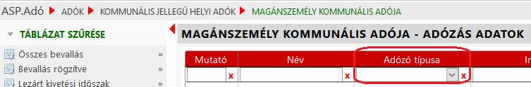 tételek kerülnek bele az állományba. 15.