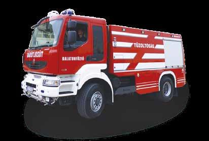 HEROS AQUARIUS X nehézkategóriás vízszállító Felépítmény: Szivattyú: Víztartály: HEROS fejlesztések: Vezérlés: Extra: Renault Kerax 430.