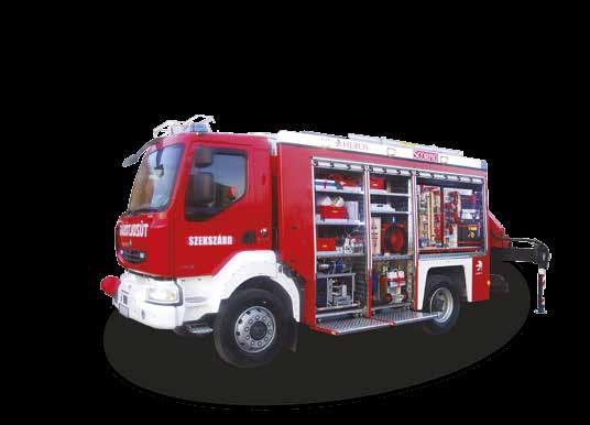 HEROS MINI RESCUE könnyű kat. műszaki mentőszer Kötélcsörlő: Hord. generátor: Vízköddel oltó: Emelőpárna készlet: Feszítő-vágó készlet: Gyorsdaraboló: Légzőkészülék: Mercedes B.