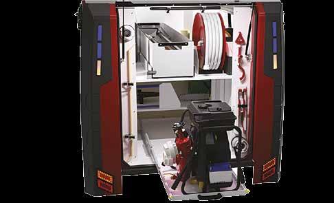 connection: Air-bleeding: Sizes: Weight: Briggs & Stratton four-cycle petrol engine, 13kW 1-stage, anodized light alloy 500 l/min 500l/min/6 bar, 800 l/min/5 bar B-75 Storz B-75 Storz manual 510 x
