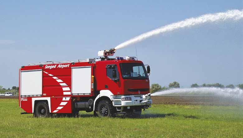 19 4x4 18 500 kg Rosenbauer R600 Rosenbauer RVMA 0--3-6% Rosenbauer RM 60 E HV50 5 szórófejjel HEROS 50 m, AWG pisztoly 6 000 liter 800
