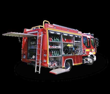HEROS AQUADUX- X 1500 gépjárműfecskendő Felépítmény: Szivattyú: Habbekeverő: Víztartály: HEROS fejlesztések: Vezérlés: Extra: Renault D1 4x 6 Rosenbauer NH5 0-6%-os 1 500 liter gyorsbeavatkozó,