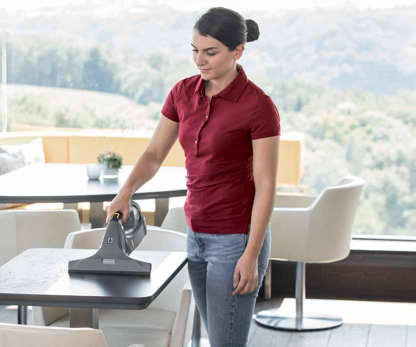 ABLAK-, ÉS FELÜLETTISZTÍTÓK KOMPLETT MEGOLDÁS BÁRMILYEN SIMA FELÜLETHEZ Window Vac Professional WVP 10 készülékünk egy könnyű felület tisztító bármilyen sima felülethez.