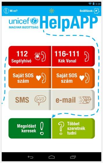 #Unicef HelpApp - Telepítsd a