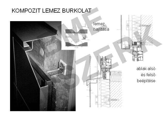 Segédlet (tanszéki honlap) Herzog Krippner Lang: Fassadenatlas ÉMSZ: Szálerősítésű cement tetőfedések tervezési és kivitelezési szabályai ÉMSZ: Cserépfedések tervezési és kivitelezési szabályai