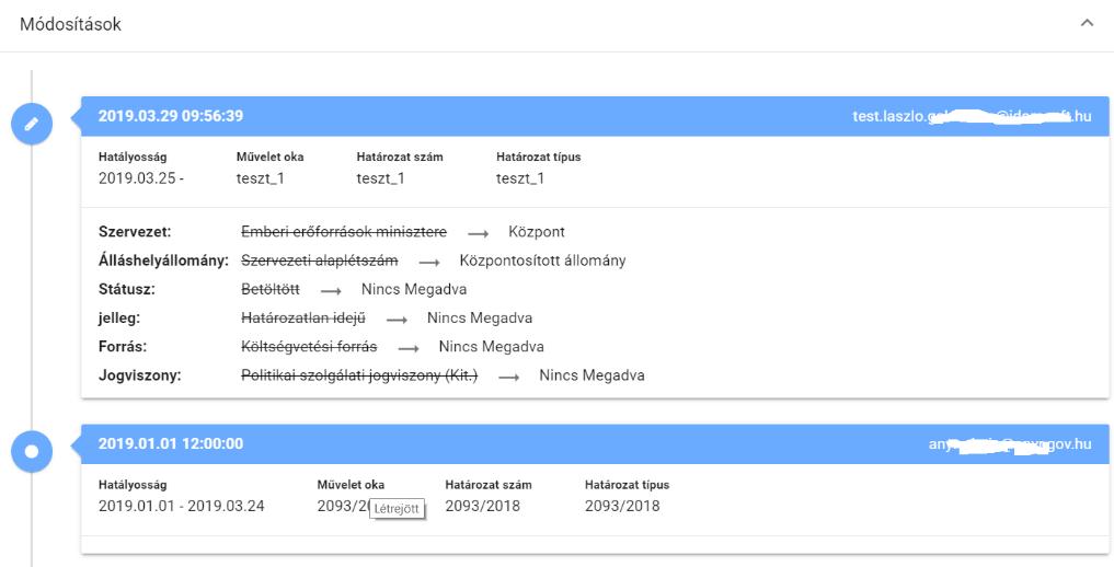 7.2.2. Kiosztható állományba helyezés tömegesen A jelen fejezetben a következő igazgatási esetek kezelését mutatjuk be.