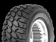 Zajkibocsátás Zajszint OFF-ROAD TEREPEN Az ADVENTURO M/T egy sáros, off-road terepre tervezett, maximális tapadást biztosító abroncs, ami a GT Radial