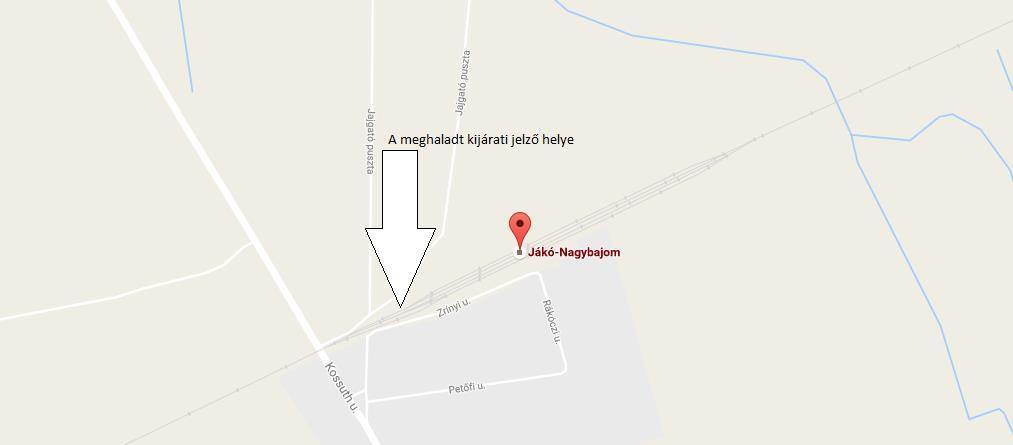Bejelentések, értesítések 2. ábra: az esemény közelebbi helye A KBSZ ügyeletére az esetet 2015. december 19-én, 16:35-kor (a bekövetkezés után 25 perccel) jelentette a MÁV Zrt.