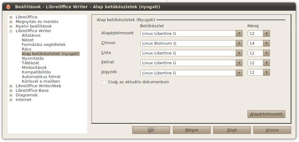 ElS FEJEZET BETŰK ÉS SoroK Címsörök 2 es 24 pöntös felkööver Linx Biölinm G A fejezetben áttekintjük azokat az alapbeállításokat, amelyek gyakran szerepel- Szöövegbetű 2 pöntös Linx nek a