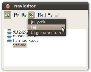 80 44. abra ÚÚ j dökmentm beszrasa a föűdökmentmba Fd22u2ntu222 2. Vagy nyissunk meg egy létező állományt, és válasszuk a F2j» Küdé» Fd22u2ntu2 ét332z23 menüpontot.
