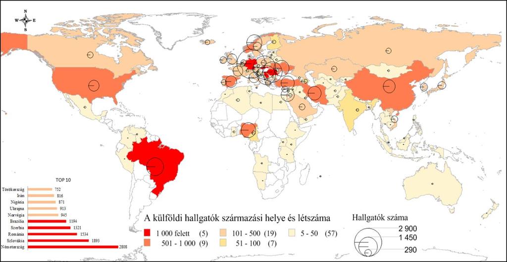 A magyar felsőoktatás külföldi hallgatóinak