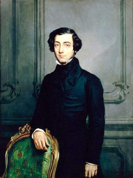 Tocqueville (1805 1859) 1805-ben, Normandiában született arisztokrata család gyermekeként. 1830: politikai karrierjének kezdete. 1831-ben Amerikába utazott az ottani börtönviszonyokat megvizsgálni.