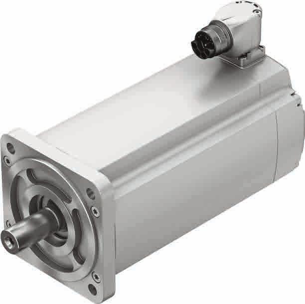 3 méretben (60/80/100) 2,6 kw/9,8 Nm-ig Singleturn vagy multiturn abszolút enkóder Rögzítőfékkel vagy anélkül IP 67-es védelem: a teljes házra és a kábelcsatlakozásra IP40-es védelem: a tengelyen,