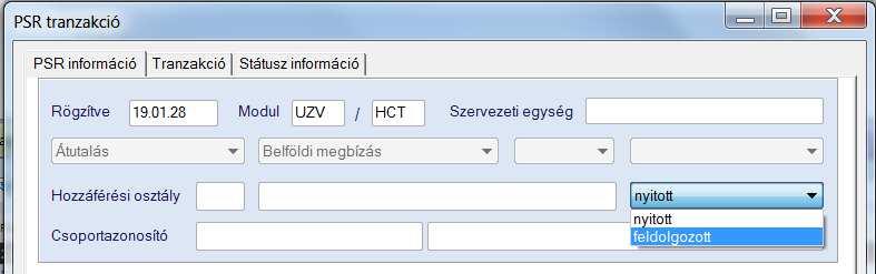 Az aktuális rekordot a