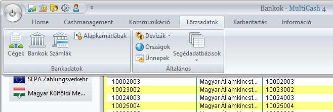 Multifunkcionális eszközsort (grafikus menüpontokat) automatikusan el