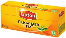 100 tasak/doboz LIPTON FILTERES TEA 1-2
