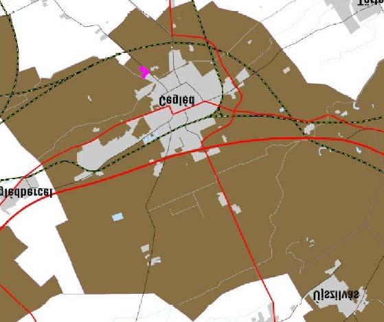 alkalmazni. Ásványi nyersanyag-gazdálkodási terület övezete Az 5/2012. (V. 10.) önkormányzati rendelet 3.10. sz. melléklete Az övezet területe az egész települést érinti: Megjegyzés: A 2014.