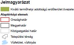 Erdészeti adatszolgáltatása alapján: kiváló termőhelyi adottságú erdőterület Területi érintettségével kapcsolatos adatszolgáltatásra kötelezett államigazgatási