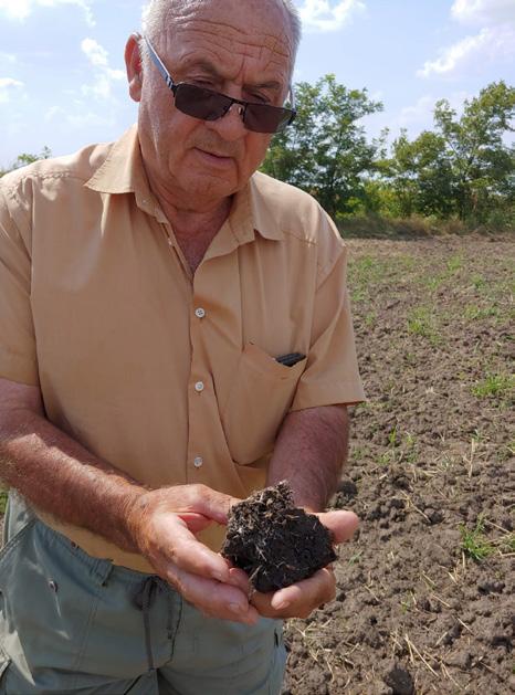Felhasználása elsősorban növényi szár maradványos területekre korlátozódik!