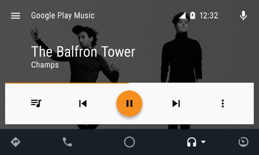 APPS Android Auto /Apple CarPlay ÑÑAz Apple CarPlay képernyőre való váltás más forrás hallgatása közben Nyomja meg a [ ] gombot.