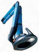 Absaugarm NEX MD Der Nederman NEX MD ist ein Absaugarm für Arbeitsplätze mit mittlerer bis starker Belastung. Der Arm ist mit einem Schlauch im Ø von 160 mm ausgerüstet.