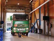 Trackarm Der wandmontierte Trackarm ist für schwere stehende Fahrzeuge und Geräte ausgelegt.