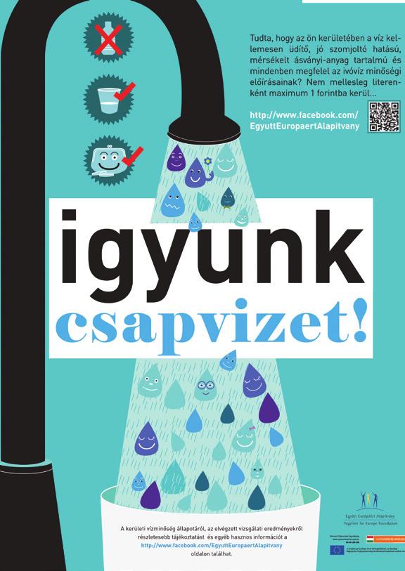 A programokról Az Együtt a fenntartható életmódért projekt célja tehát a csapvízfogyasztás, a szelektív hulladékgyűjtés és a kerékpáros közlekedés népszerűsítése volt.